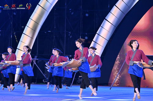 組圖丨 村舞 開幕式現場精彩紛呈