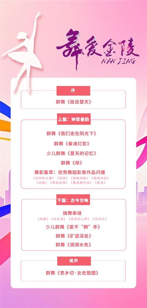 50張惠民票 近距離觀賞 荷花獎 獲獎作品 舞愛金陵 第二屆城市原創(chuàng)舞蹈作品展演來啦